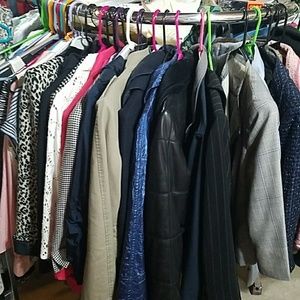 Armani collezioni jackets.